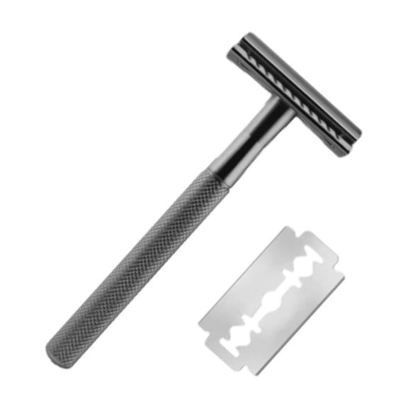 TRADITIONAL Safety Razor For Men - Perfect for Every Day Use, Barbershop Quality Close Smooth Shave