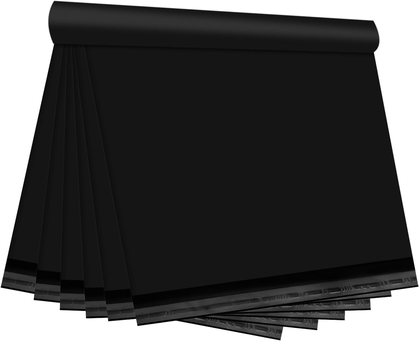 TRAEKESYI Poly Mailers Black 24x24 Inch 50 Pcs Shipping Bags for Clothing, Shipping Envelopes, Strong Self Seal Mailing Bags for Small Business, Poly Bags for Clothes
