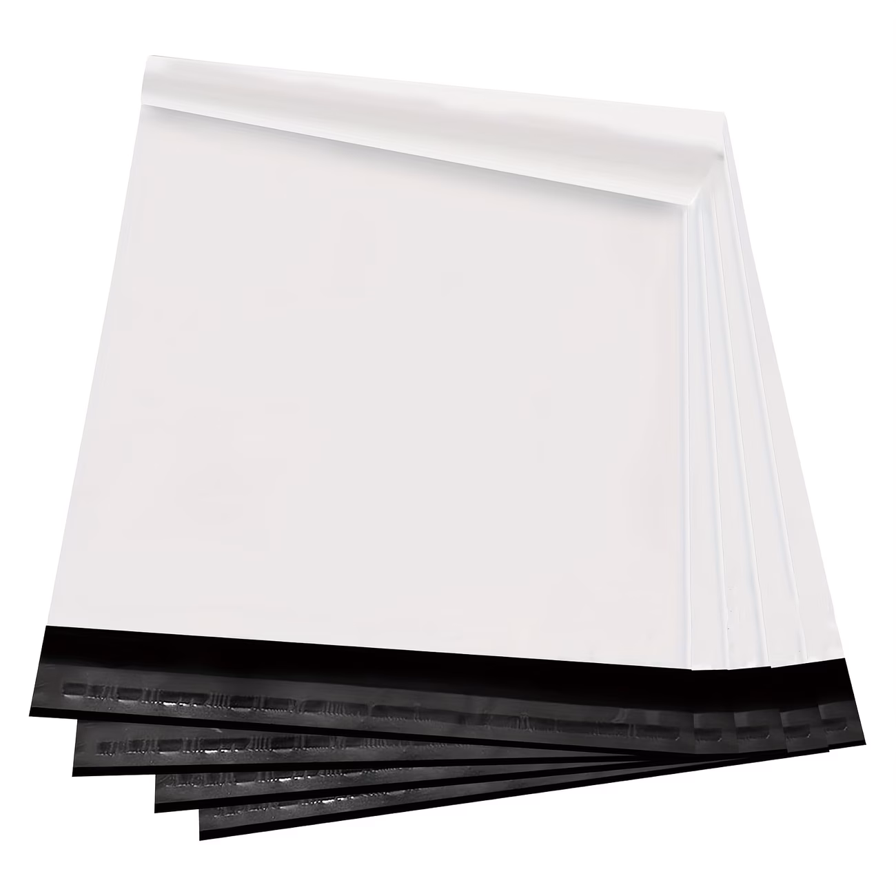 TRAEKESYI White Poly Mailers 10x13, 100 Pack - Waterproof, Strong Adhesive Shipping Bags for Clothing and Small Businesses - Durable Mailing Envelopes