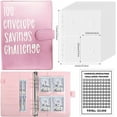 TRAHOO100 Day Envelope Challenge Binder,Easy and Fun Way to Save