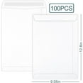 TRAHOO100 Pack 9 X 12 Inches Catalog Envelopes, White Catalog Mailing