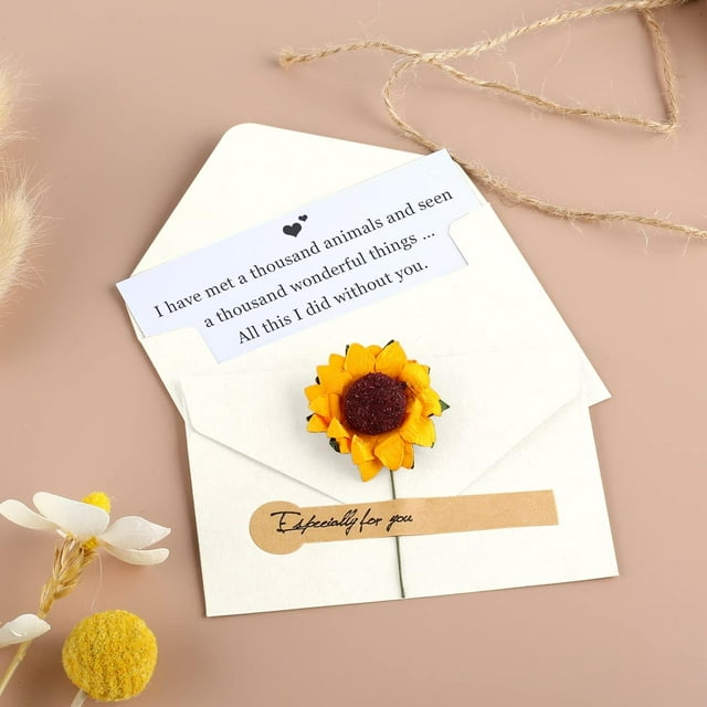 TRAHOO100 Pack Gift Card Envelopes White, 4"X2.75" Mini Envelopes