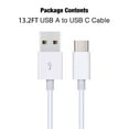 TRAHOO13.2FT USB A to USB C Cable for 15 Pro Max 15 Plus, iPad Pro 12.