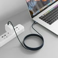 TRAHOO140W USBC to 3 Cable Compatible with Magsafe Charging