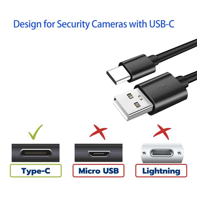 TRAHOO16.4Ft/5M Long USB C Cable, Durable USB A to USB C Charging and