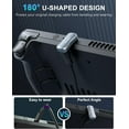 TRAHOO180 Degree USBC to USB Adapter 2 Pack, 180° U Shape USBC Male