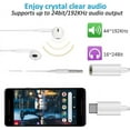 TRAHOO2 Pack USB C to 3.5mm Headphone Jack Adapter Type C Port Audio