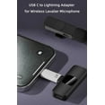 TRAHOO2 Pack USB C to Lightning Microphone Adapter, Type C Male to
