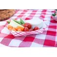 TRAHOO2 lb Paper Food Trays, Durable, Leak Proof, Made in USA. Holds