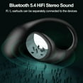 TRAHOO2024 Upgrade Bluetooth 5.4 Headphones Bass Stereo Wireless