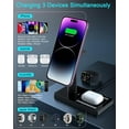 TRAHOO3 in1 Wireless Charger Stand,2022 Upgraded Aluminum