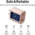 TRAHOO30W USB C GaN Type C Charger for iPhone 15, Fast Charging