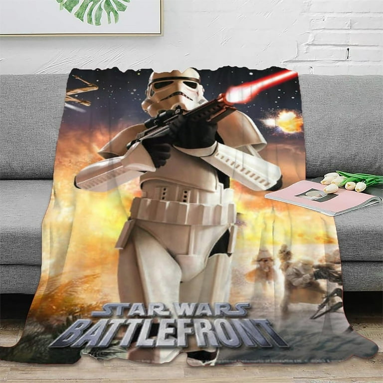 TRAHOO 40 30in Star Wars Blanket 3D Printed Super Soft Luxury Fleece Blanket Comfortable Plush Flannel Autumn And Winter Lightweight Unobstructed No Pilling Blanket Walmart