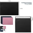 TRAHOO50 Packs A7 Envelopes,5x7 Envelopes,5x7 Envelopes for