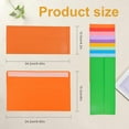 TRAHOO50 packs 10 Business envelopes, colored envelopes, mailing