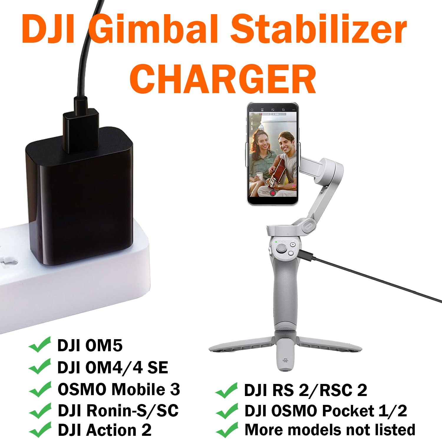 Osmo Mobile Dji Osmo Charging Cable TRAHOO-5FT USB C Gimbal