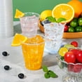 TRAHOO600 Pack 7 OZ Clear Plastic Cups, Disposable Plastic Cups, Cold