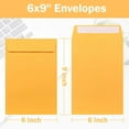 TRAHOO6x9 Envelopes Self Seal 50 Pack Manilla Envelopes Catalog