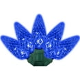 TRAHOO70 Counts C6 LED Christmas Lights 35.5ft Blue Christmas Lights