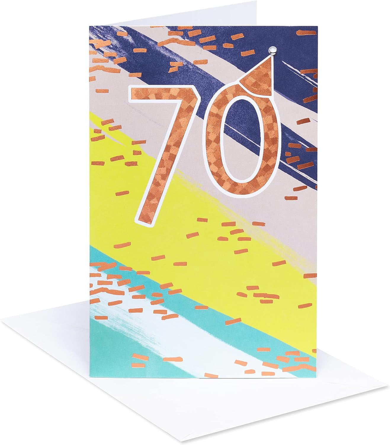 TRAHOO-70th Birthday Card (Now You're Seventy!)
