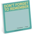 TRAHOO8Count Don't to Remember Sticky Note Pad, to Do List