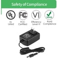 TRAHOOAC 100240V to DC 12V 3A Power Supply Adapter with 8 Way