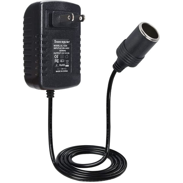 TRAHOOAC to DC Converter 12V 24W Car Cigarette Lighter Socket (NOT for