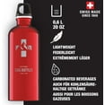 TRAHOO Aluminum Water Bottle Traveller Made in Switzerland