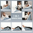 TRAHOOBed Wedge Pillow for Sleeping, 9&12 Inch Adjustable Bed Wedge
