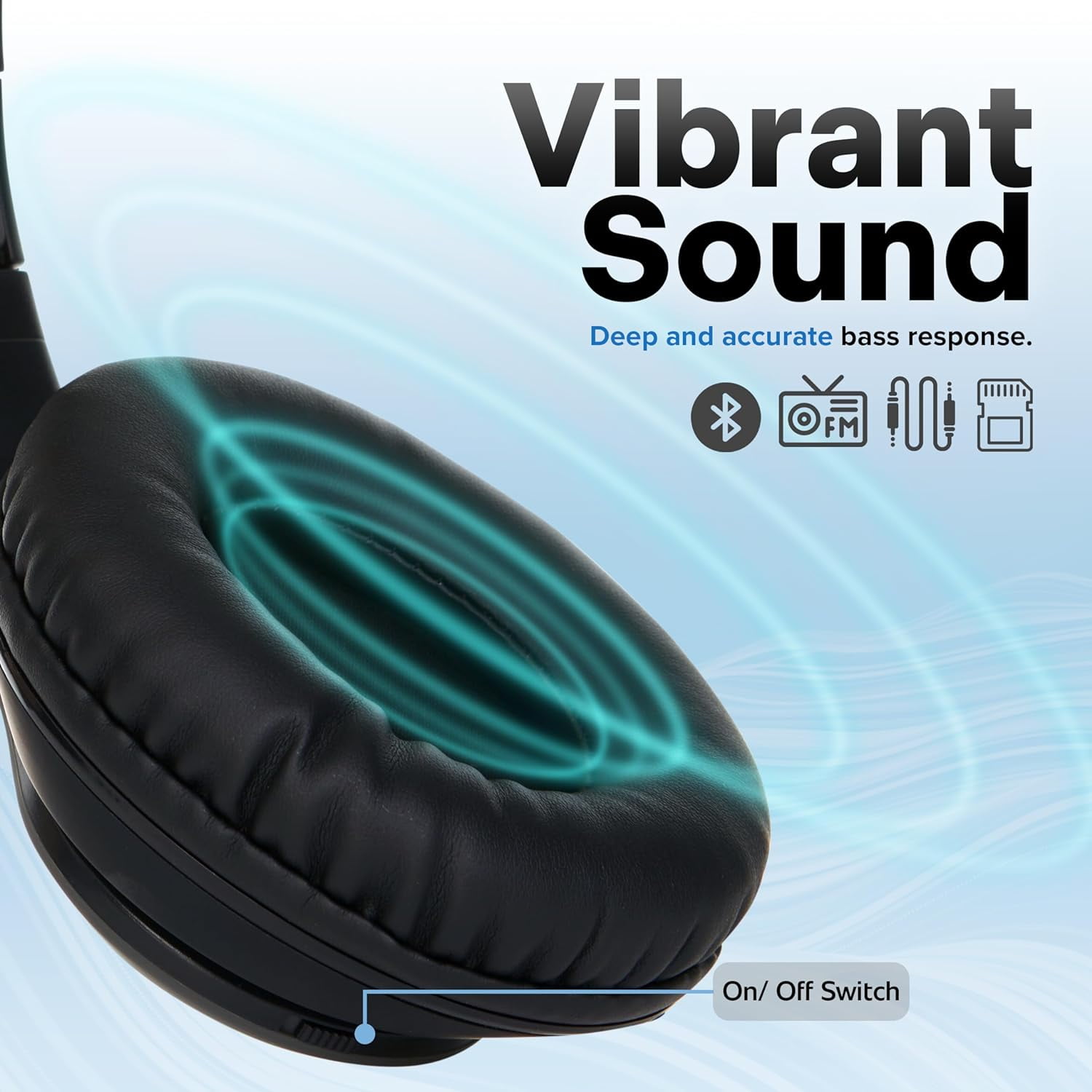 TRAHOOBluetooth Headphones Over Ear, Wireless and Wired Foldable