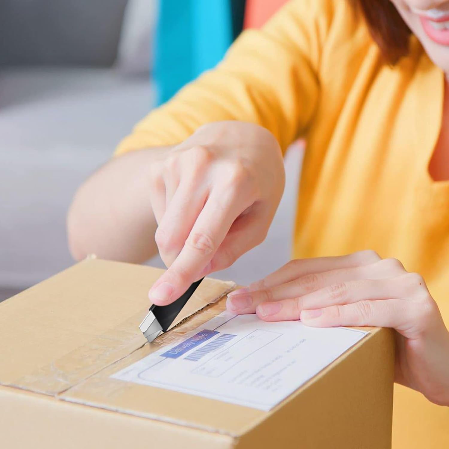 TRAHOOBox Cutters, 12 Pack Utility Knife All Metal Construction, Box