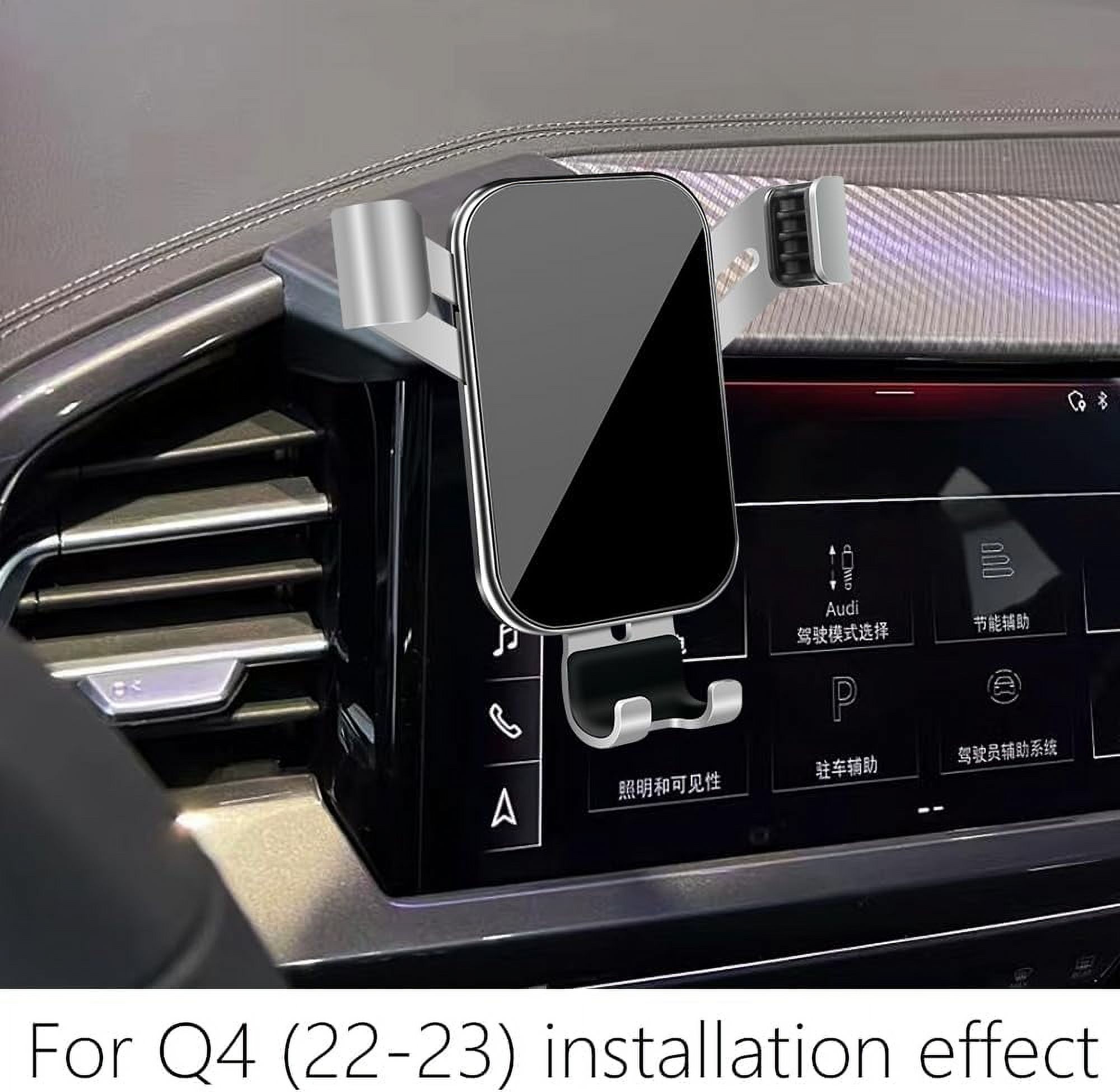 TRAHOOCar Phone Holder for Audi Q4 Etron 2022 2023 2024 and Audi Q4