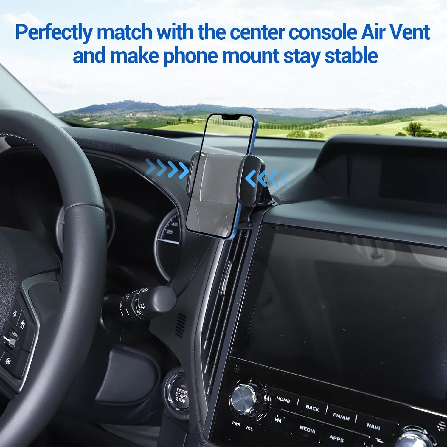 TRAHOOCar Phone Mount Fit for Subaru Forester 20192024/XV 20182021