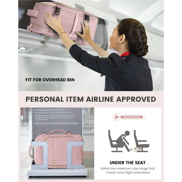 TRAHOOCarry on Backpack, 30L Travel Backpack for Women Airline