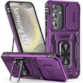 TRAHOOCase for S24 Case S24 Phone Case with Kick Stand Ring, with