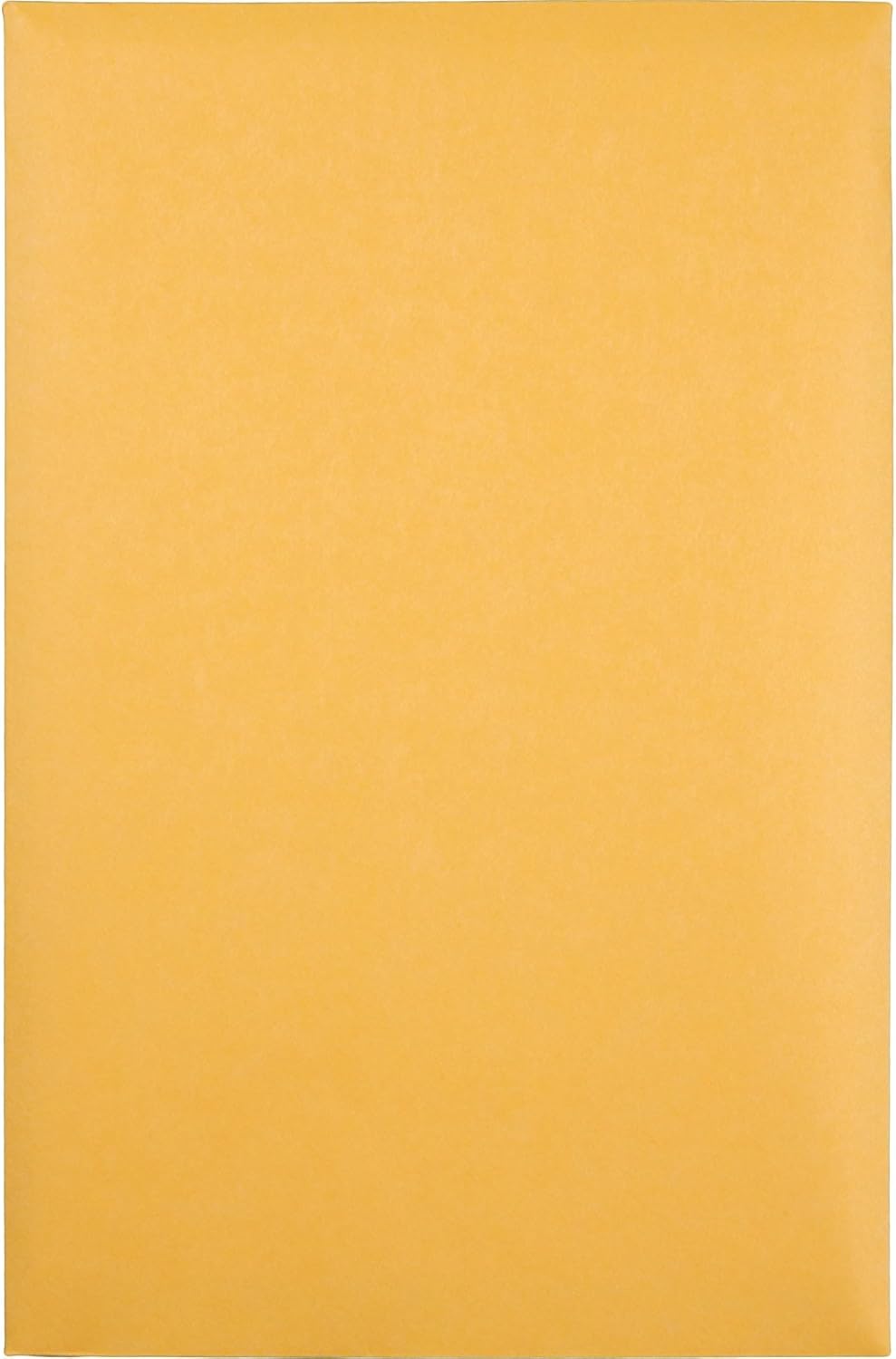 TRAHOOCatalog Mailing Envelopes, 6 x 9 Envelopes, Gummed, Heavy 28 lb