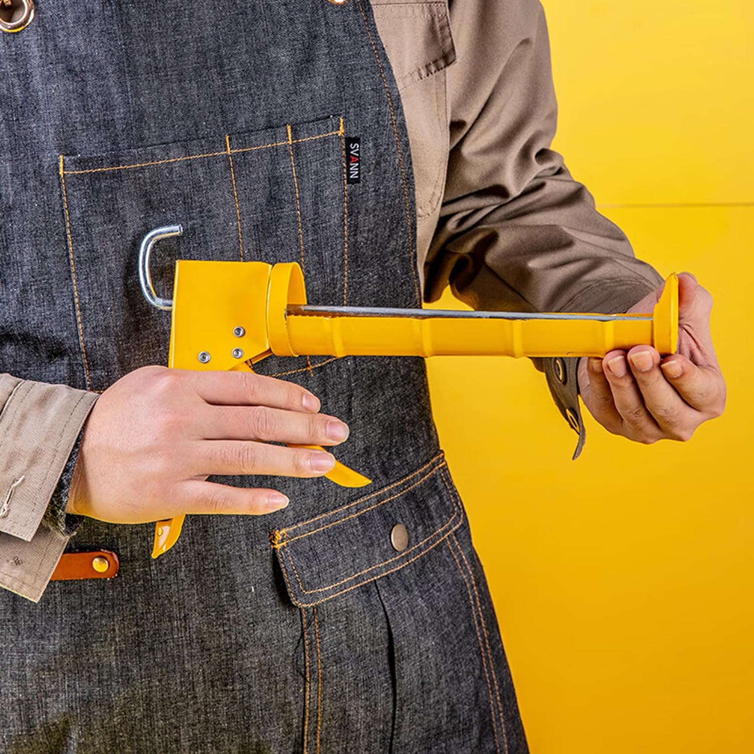 TRAHOOCaulk Gun Kit, Caulking Tool Kit and Caulk Remover,Sealant