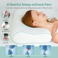 TRAHOOCervical Neck Pillow, Side Sleeper Pillow for Neck Pain Relief
