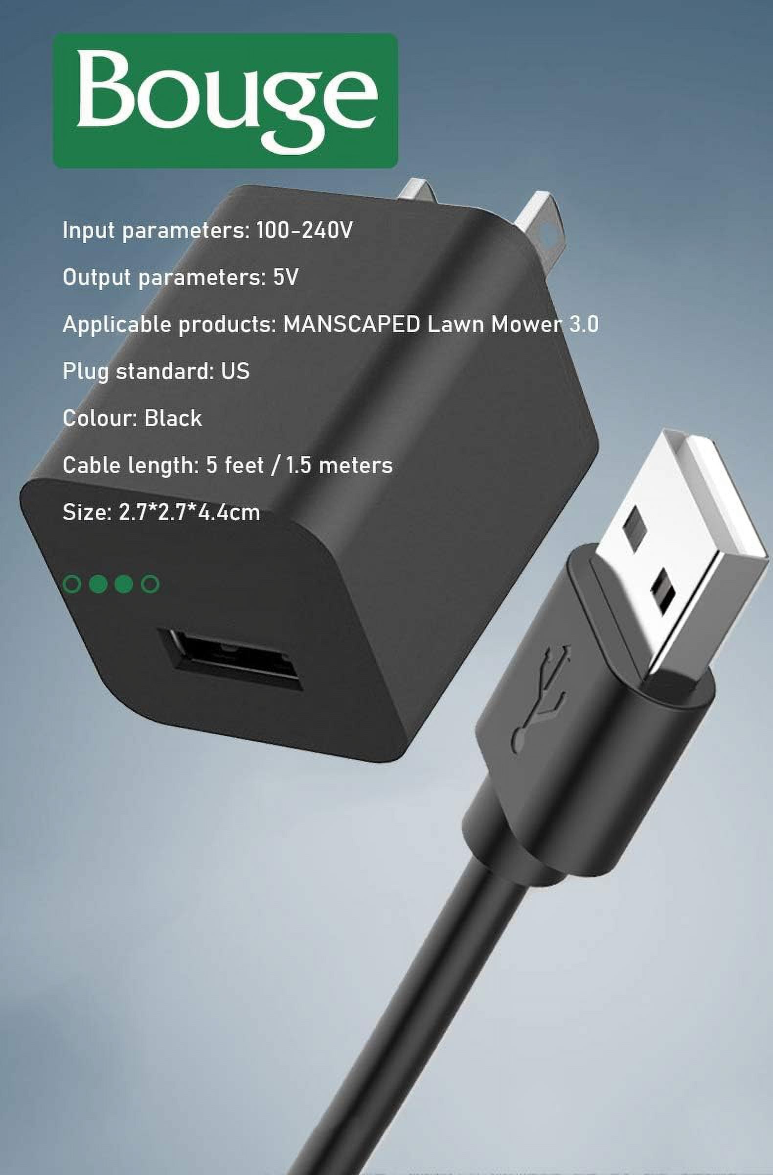 TRAHOOCharger Cord Compatible with Manscaped Lawn Mower 3.0/2.0 Best