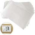 TRAHOOClear 9.5'' x 6.7'' Packing List Envelopes, Adhesive Shipping