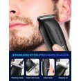 TRAHOOCordless Beard Trimmer for Men,Rechargeable Beard Trimmer Mens