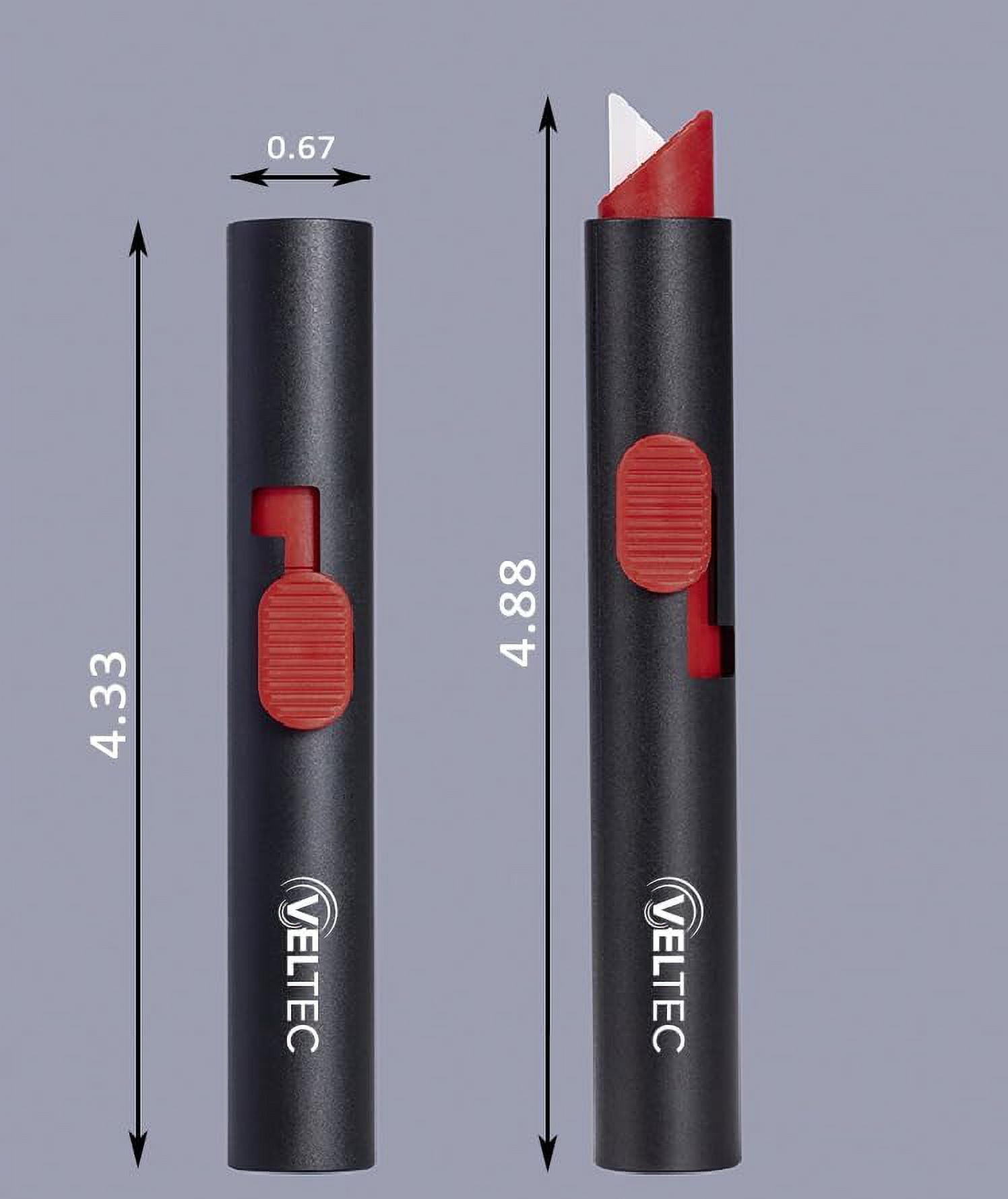 TRAHOOCutter, Retractable Ceramic Blade, Safety Box Cutter Utility
