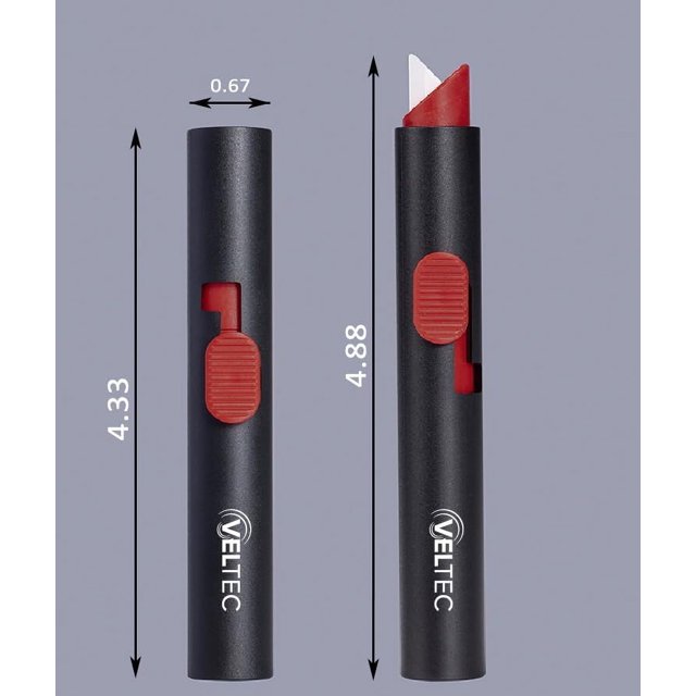 TRAHOOCutter, Retractable Ceramic Blade, Safety Box Cutter Utility