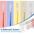 TRAHOODisposable Toothbrushes,Toothbrushes Individually Wrapped