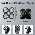 TRAHOOElectric Shaver Replacement Head 5D Mens Electric Shaving Head