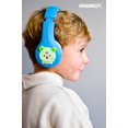 TRAHOOFB7S Frog Kids Headphones Bluetooth, LED Light Up Bluetooth