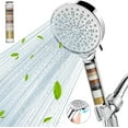 TRAHOOFiltered Shower Head with Handheld, High Pressure 6 Spray Mode