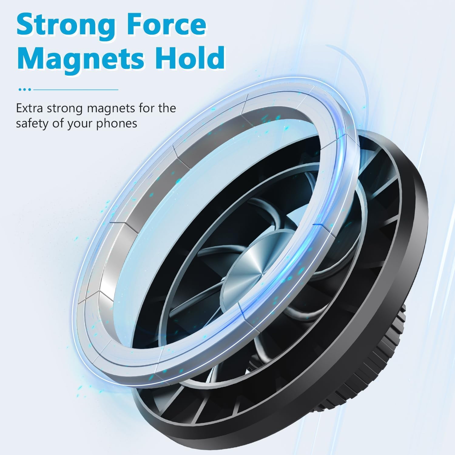 TRAHOOFits MagSafe Car Phone Mount 2024 Upgraded Car Mount