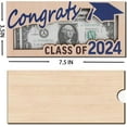 TRAHOOGraduation Money Holder Graduation Gift Wooden Graduation Card