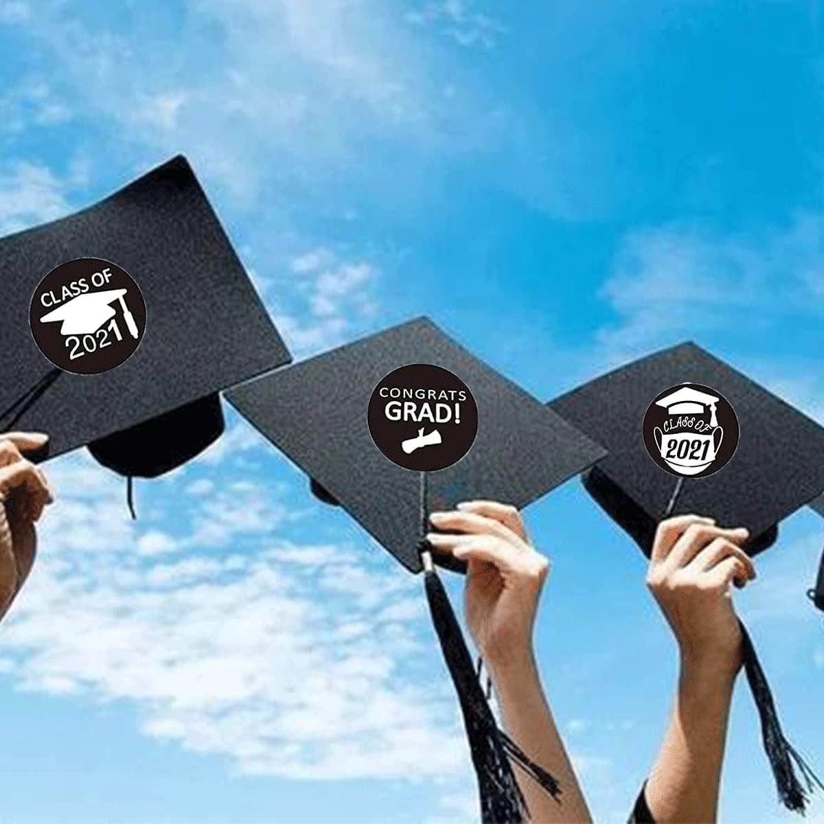 Class Of 2025 Stickers Class Of 2025 Graduation Stickers - 120 Round ...